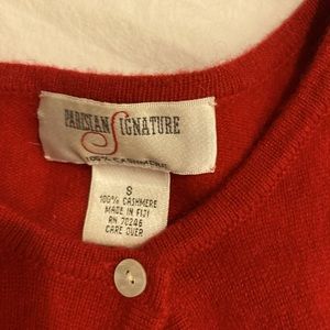 Cashmere sweater set size small